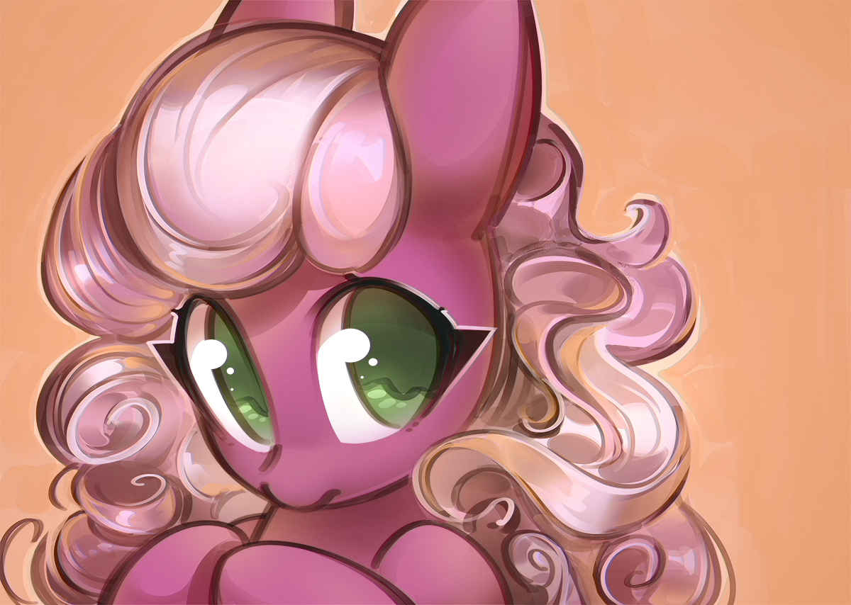 Curly mane Cheerilee - My Little Pony, PonyArt, Cheerilee, Mirroredsea