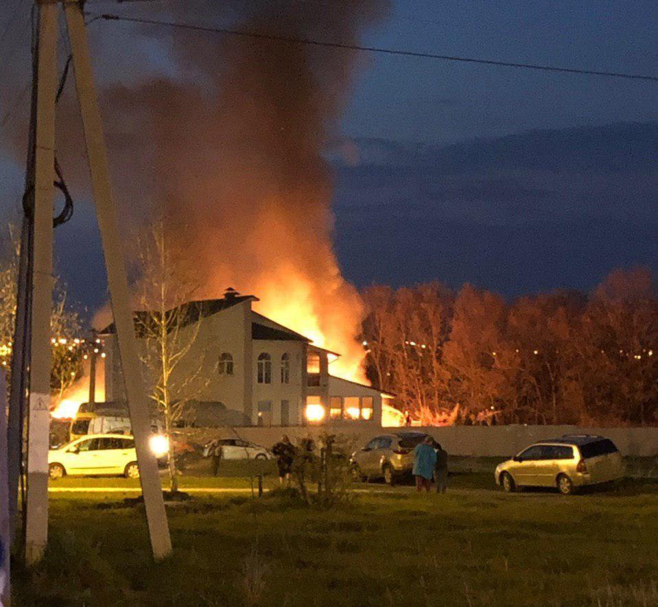 In Belgorod, the house of the judge of the Belgorod Regional Court Mikhail Ovsyannikov is on fire - Belgorod, Fire, Referee, Longpost, Negative