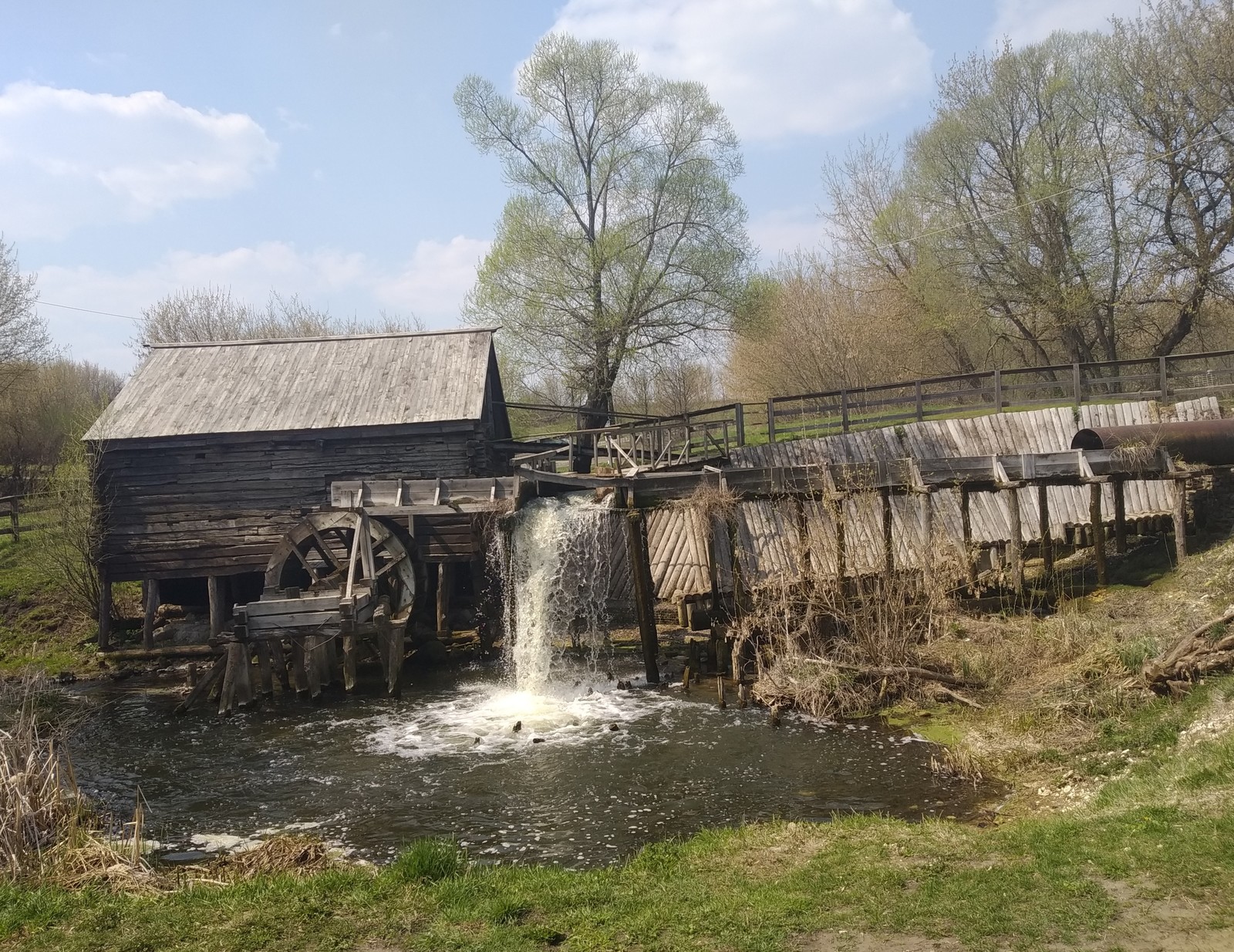 Water mill (just a photo) - My, The photo, Old buildings, Longpost