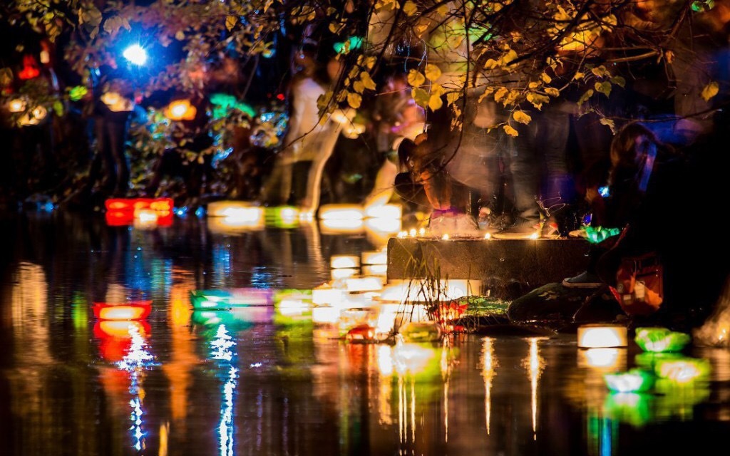 Water Lantern Festival in St. Petersburg - The festival, Water lanterns, Longpost