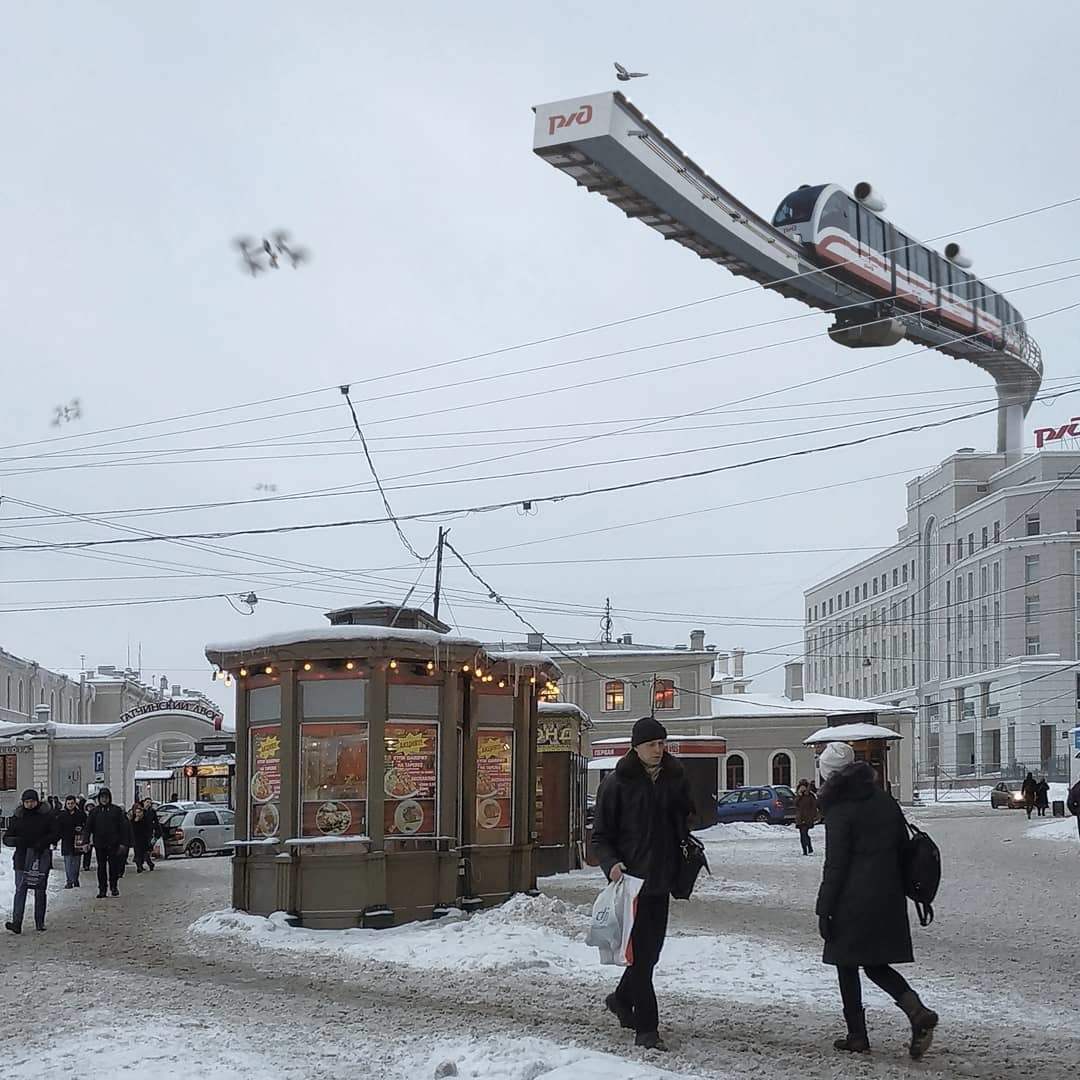 Let's colorize the gray everyday life of St. Petersburg - Saint Petersburg, Artist, Vadim Solovyov, Longpost