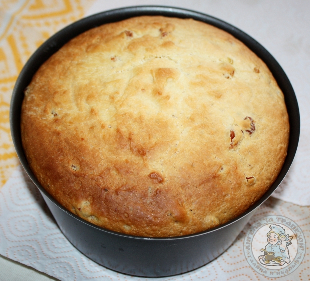 Easter cake ... custard - My, Food, Recipe, Kulich, Longpost, , Custard dough