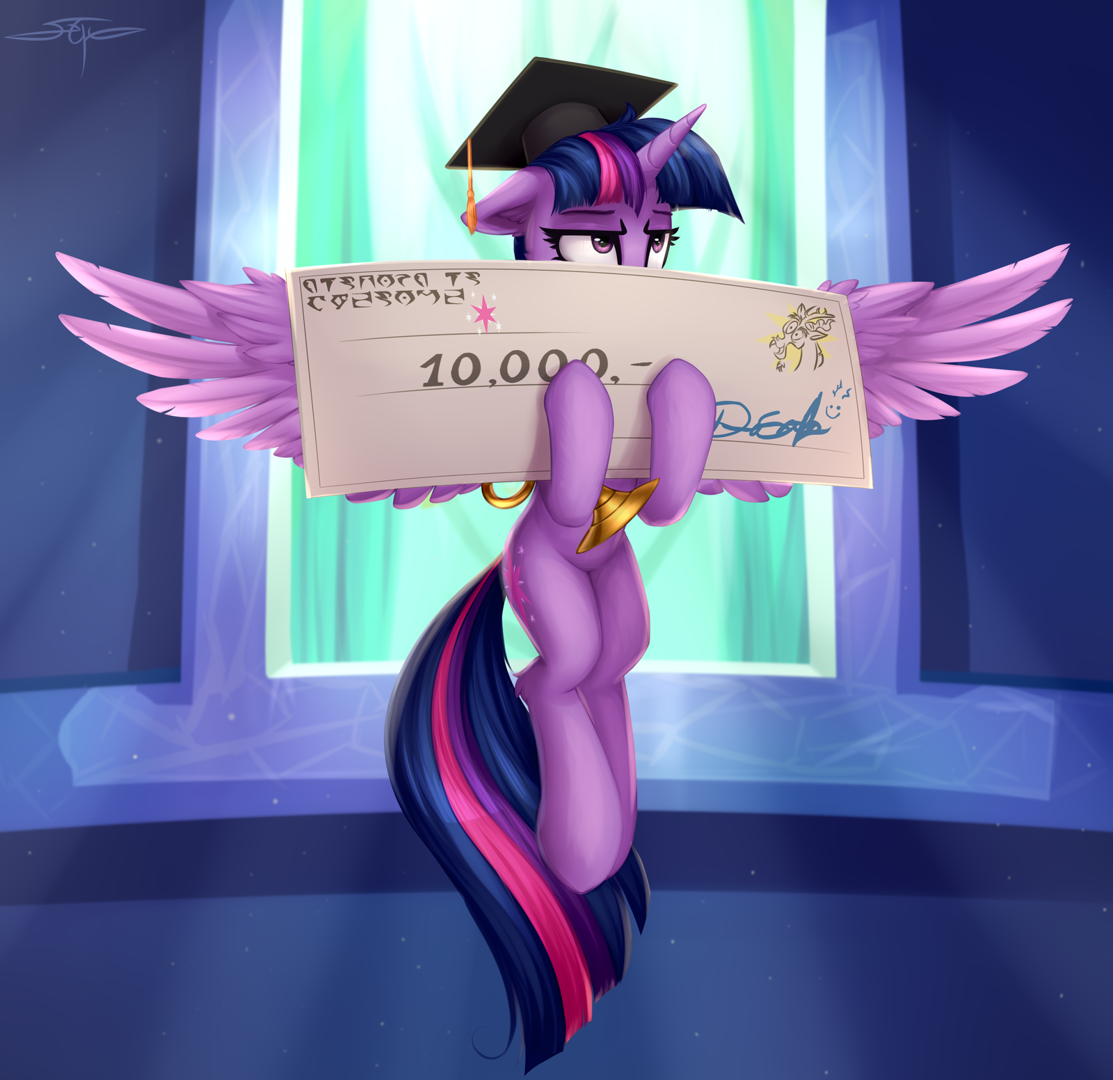 Бумага. - My Little Pony, Twilight sparkle, Setharu