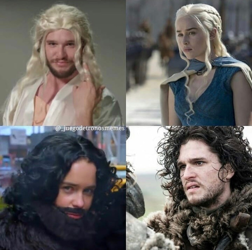 Cosplay Battle - Game of Thrones, Kit Harington, Jon Snow, Emilia Clarke, Daenerys Targaryen