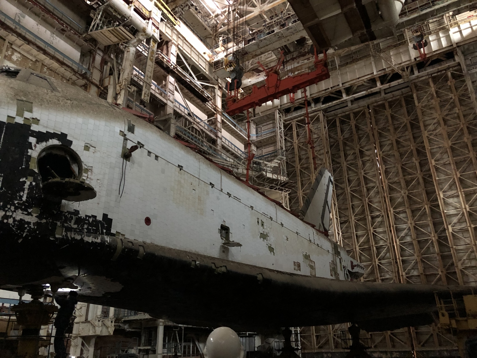 Buran, storm, well, or whatever in the former USSR) the place where the legend now stands, Baikonur (Kazakhstan) - My, Baikonur, Cosmodrome, Kazakhstan, Longpost, Buran