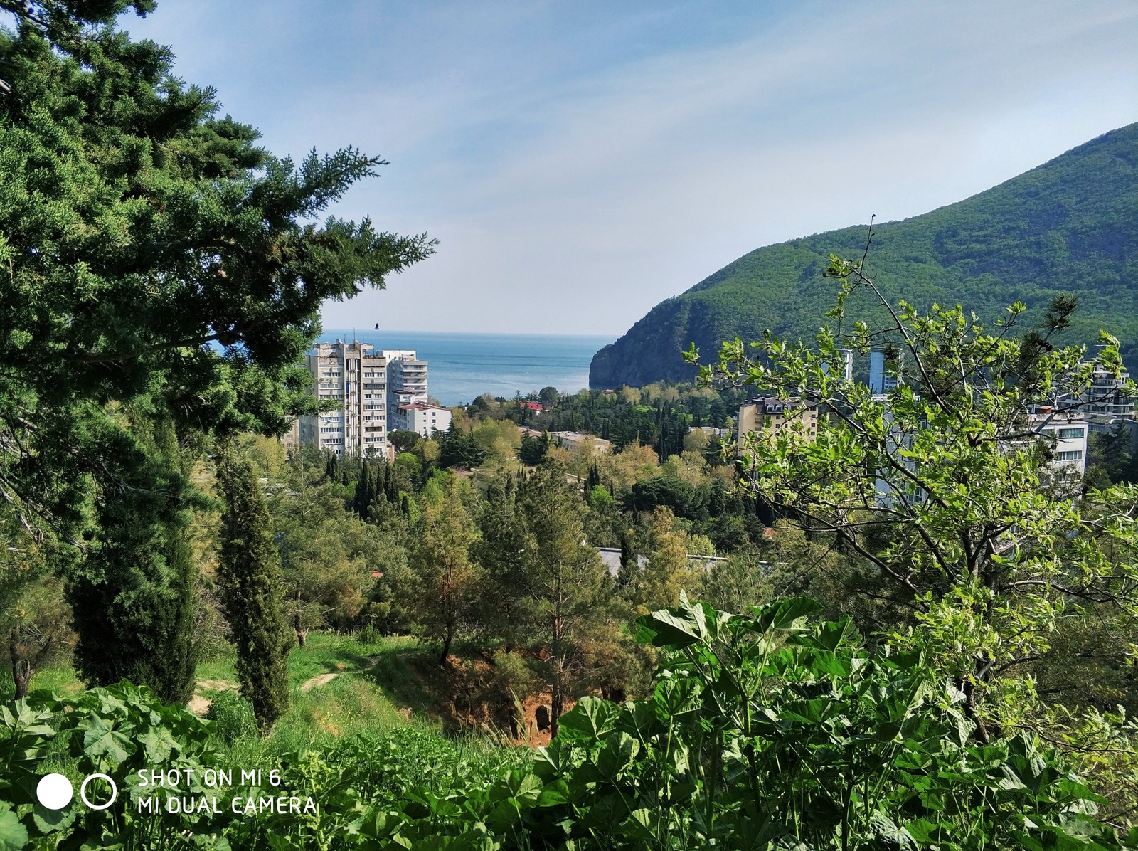 Крым, Партенит сегодня - Моё, Весна, Юбк