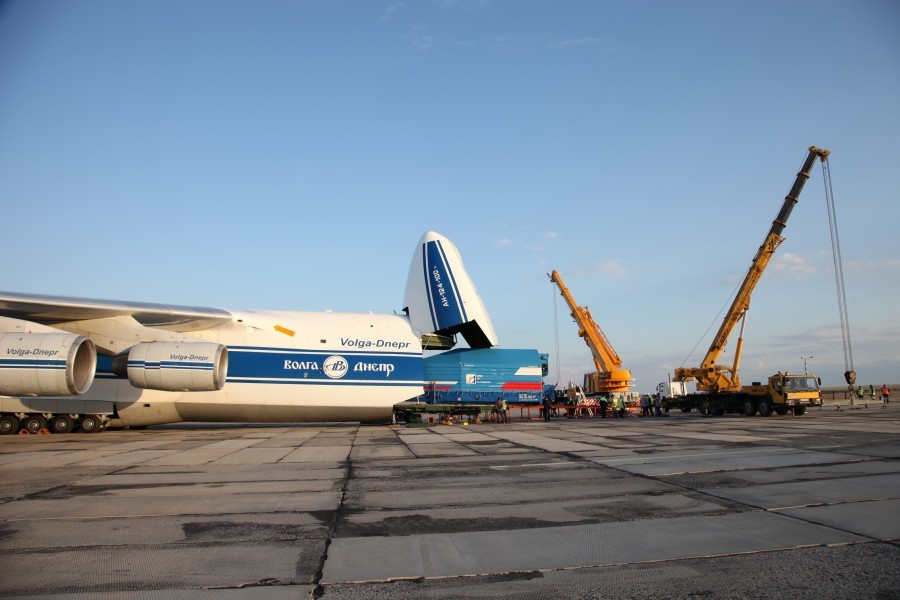 The Spektr-RG telescope arrived at the Baikonur Cosmodrome - Space, Telescope, Baikonur, Proton-m, Longpost