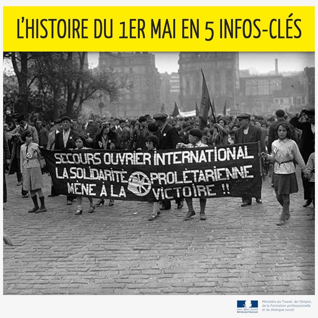 The 1 of May. Photohistory. - Labor Day, 1st of May, Socialism, Story, The photo, France, Germany, USA, Longpost