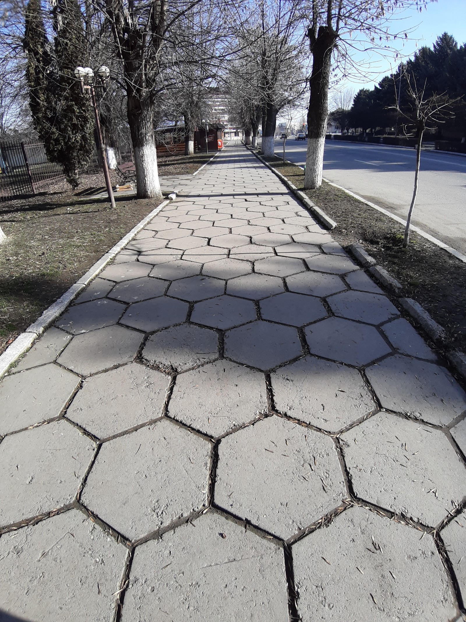 Quest for breaking heels in the city center - My, Paving slabs, Town, Noticed