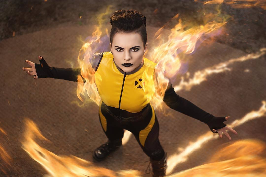 Сверхзвуковая Боеголовка / Negasonic Teenage Warhead косплей - Дэдпул, Люди Икс, Косплей, Фильмы, Девушки, Negasonic Teenage Warhead, Боеголовка, Длиннопост