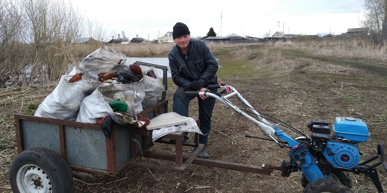 Cooking pasture. Garbage collection. - My, Pure Man's League, Don't litter!, Longpost