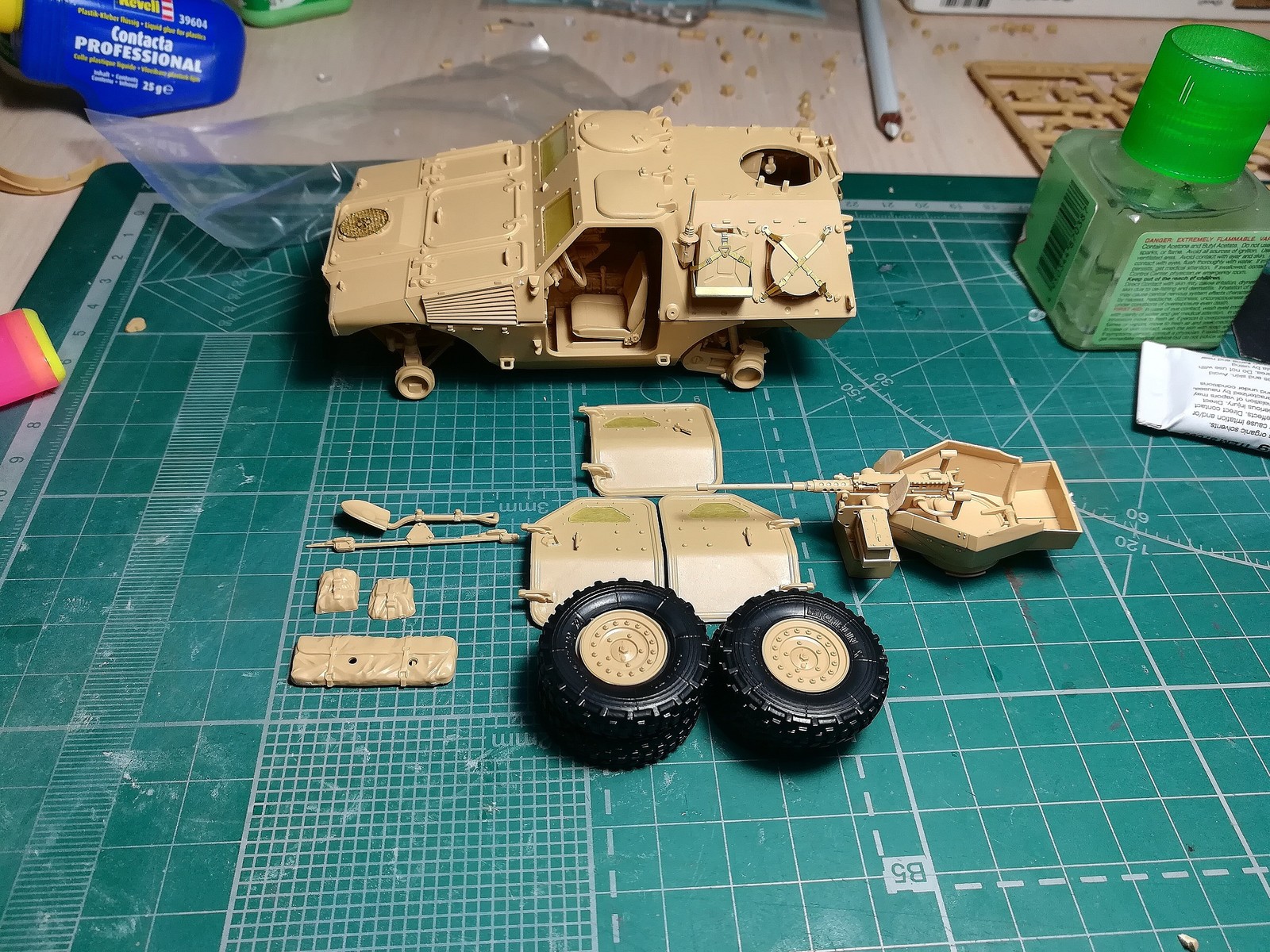 Броневик Panhard VBL от Tiger Model, 1/35. - Моё, Tiger model, Модели, Броневик, Длиннопост, Масштабная модель