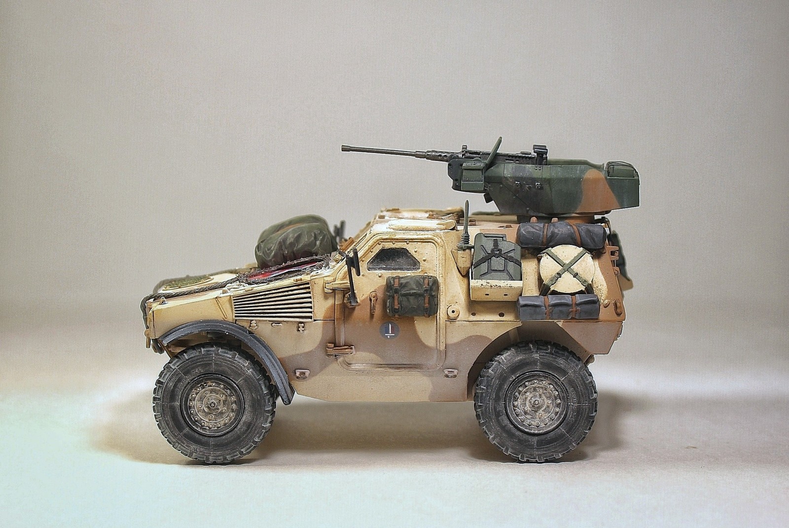 Броневик Panhard VBL от Tiger Model, 1/35. - Моё, Tiger model, Модели, Броневик, Длиннопост, Масштабная модель