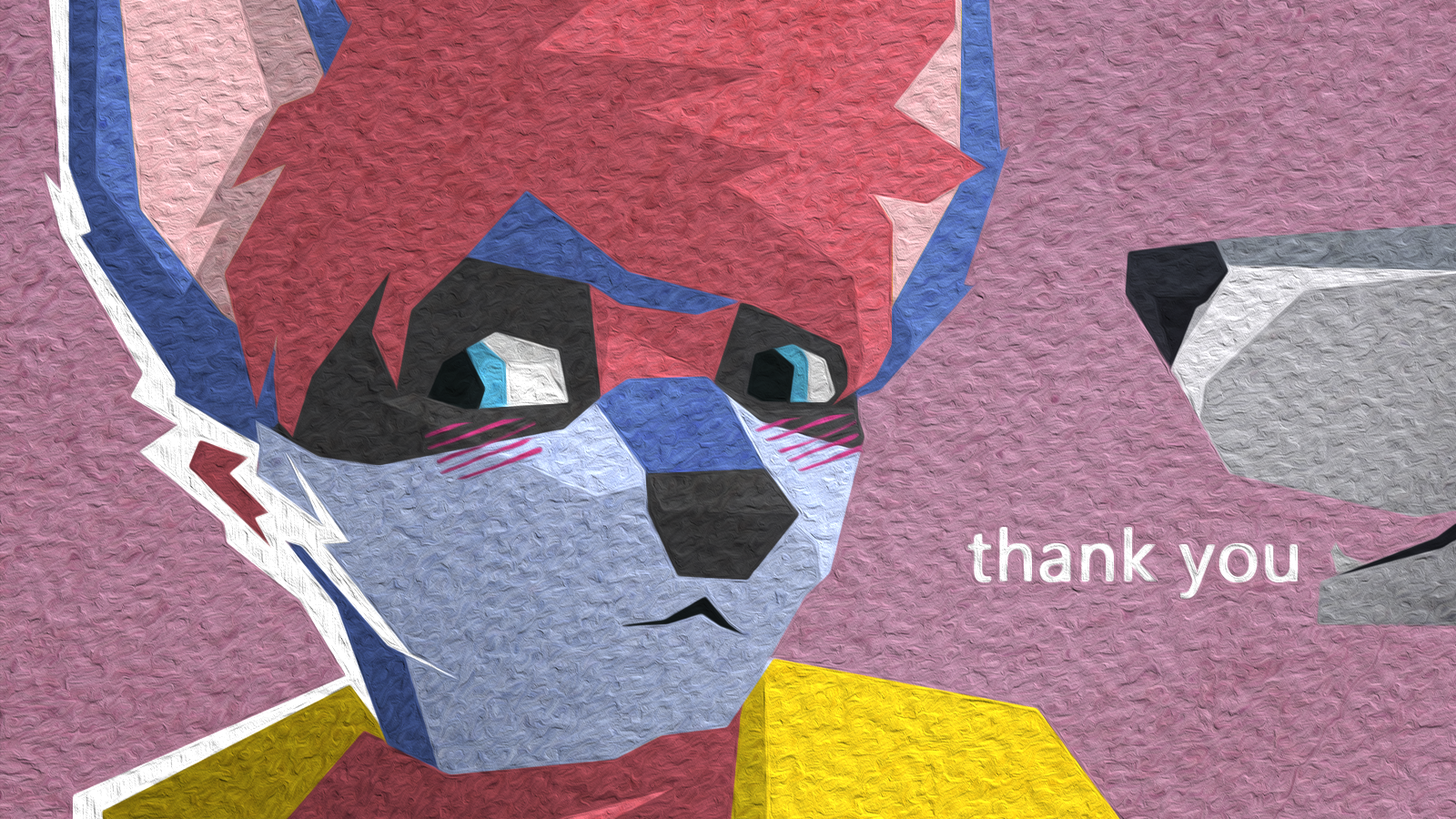 Thank you, Rinzy! ^^ - Furry, Furry art, Geewolf