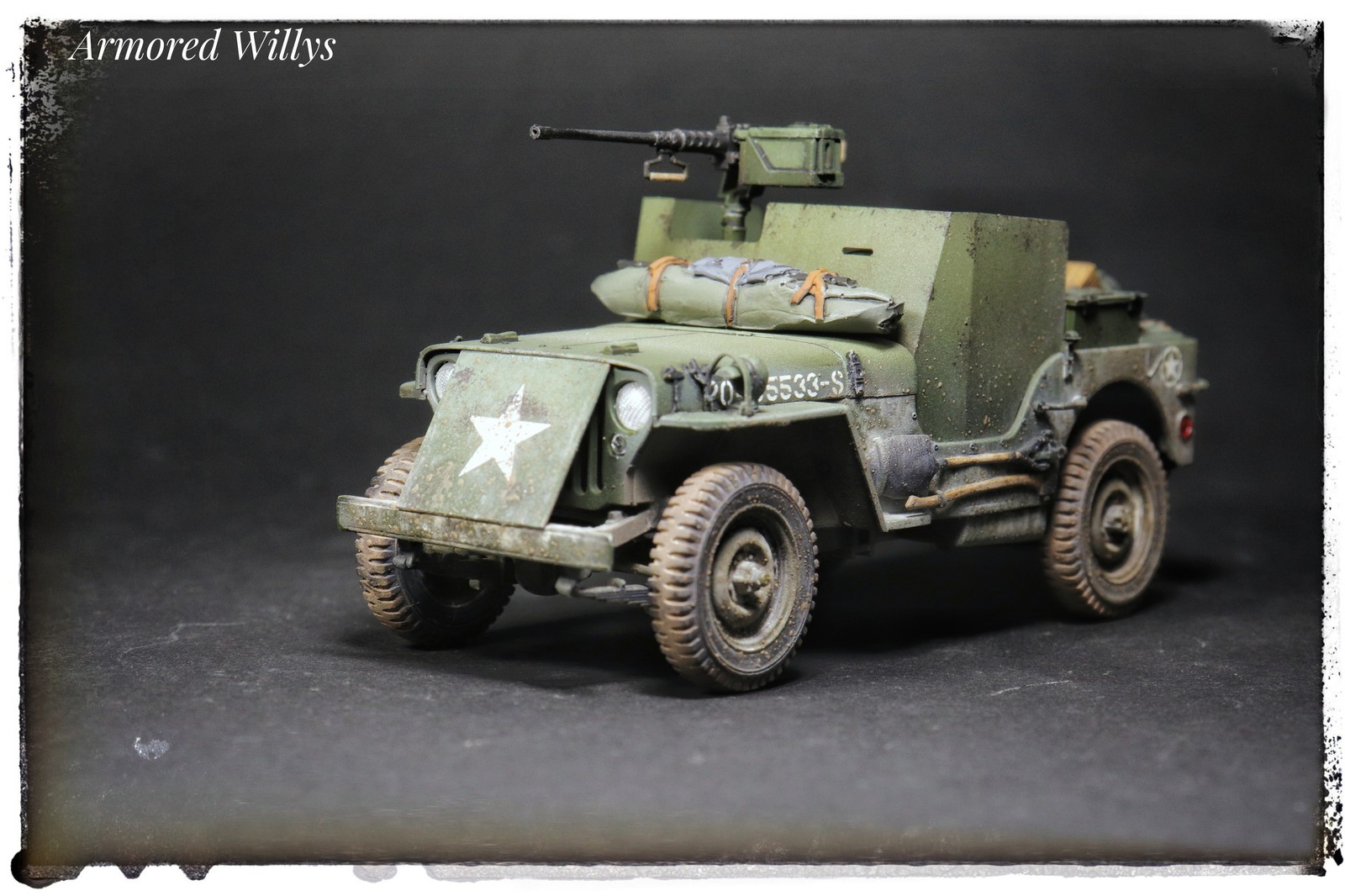 Willis by Dragon, 1/35. - My, Models, Willis, Willys MB Jeep, Scale model, Longpost