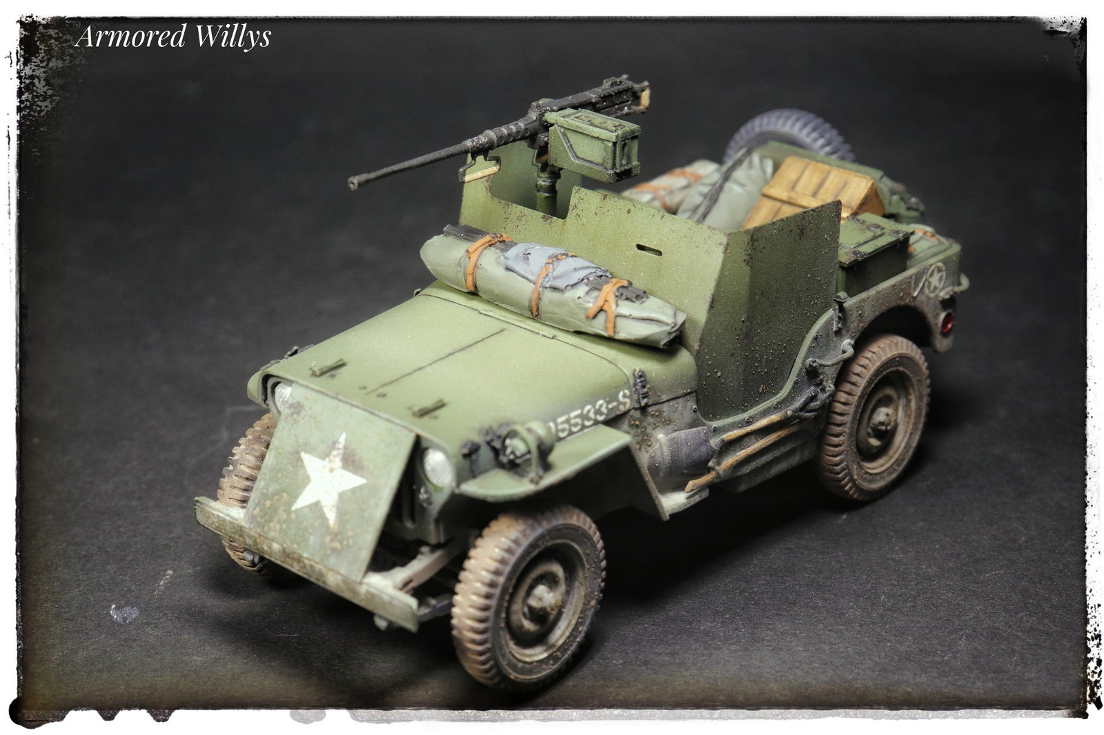 Willis by Dragon, 1/35. - My, Models, Willis, Willys MB Jeep, Scale model, Longpost