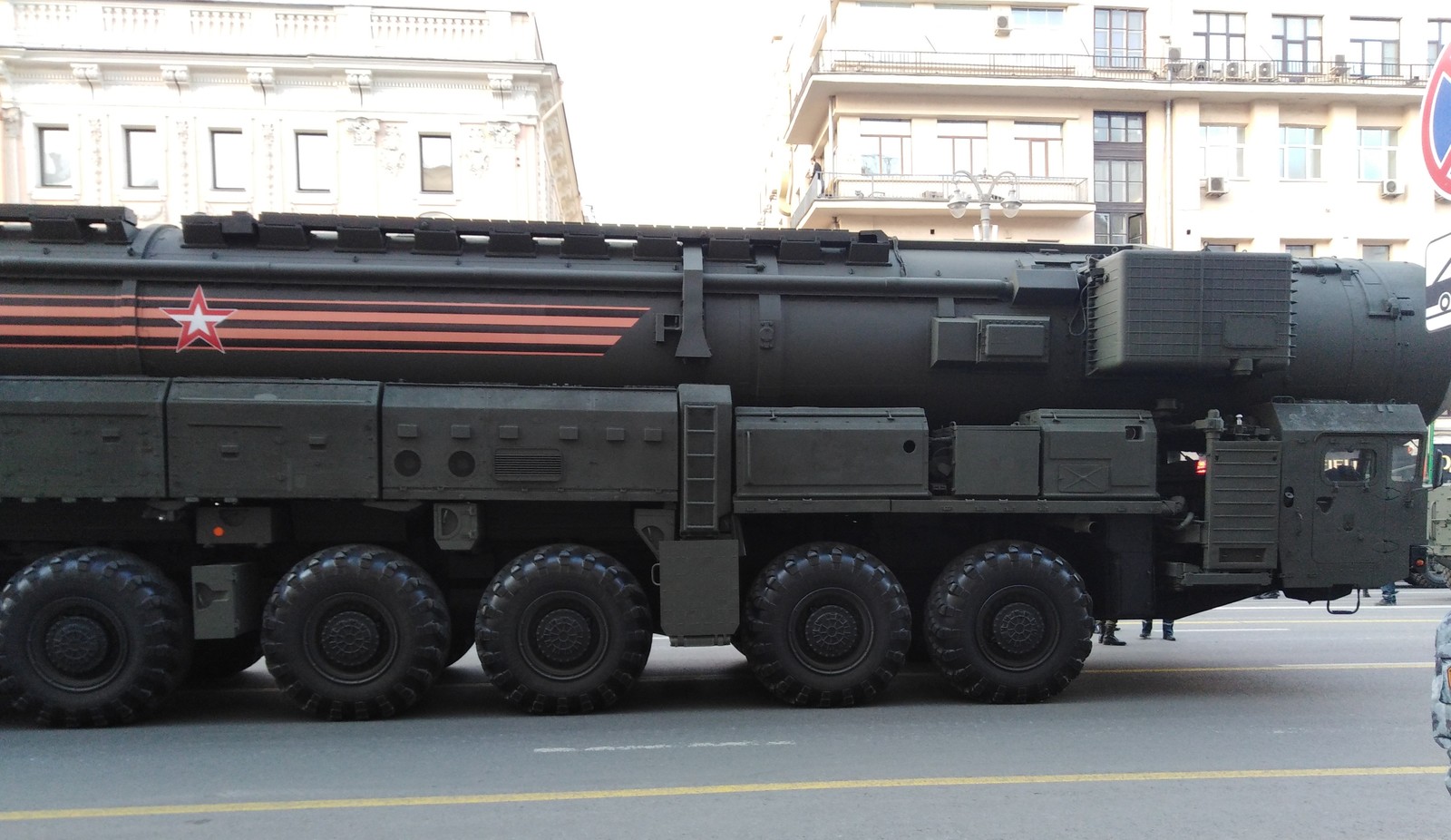 Battle Fields! - parade rehearsal, Tverskaya Street, Peace, Longpost