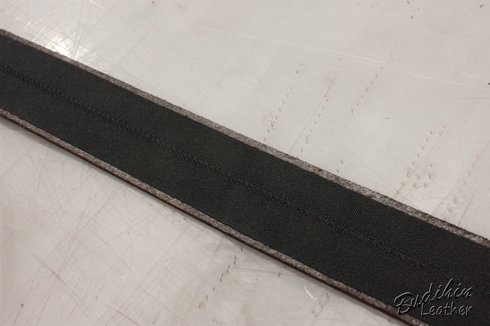 Three-layer belt MK - My, Belt, Leather belt, Mk, Master Class, Natural leather, Handmade, With your own hands, Longpost