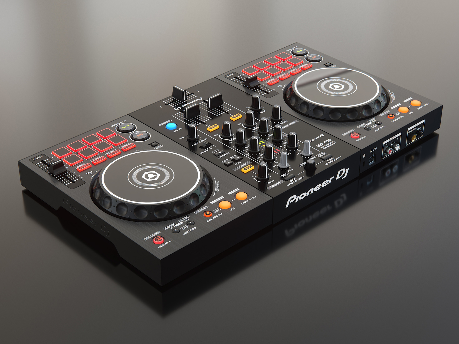 3D model DDJ 400 - My, 3D modeling, 3DS max, Render, Corona Renderer, Longpost, Corona render