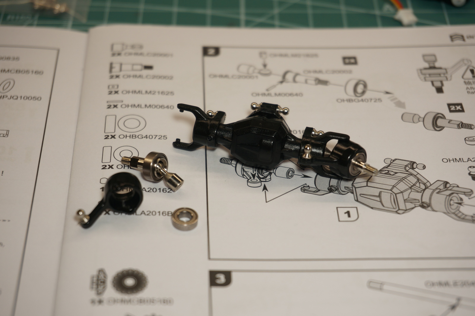 1:32 scale SUV assembly. - My, Rc, Radio controlled car, Longpost, Enthusiasm, Video, SUV, Scale model, Radio controlled models, Radio-controlled car