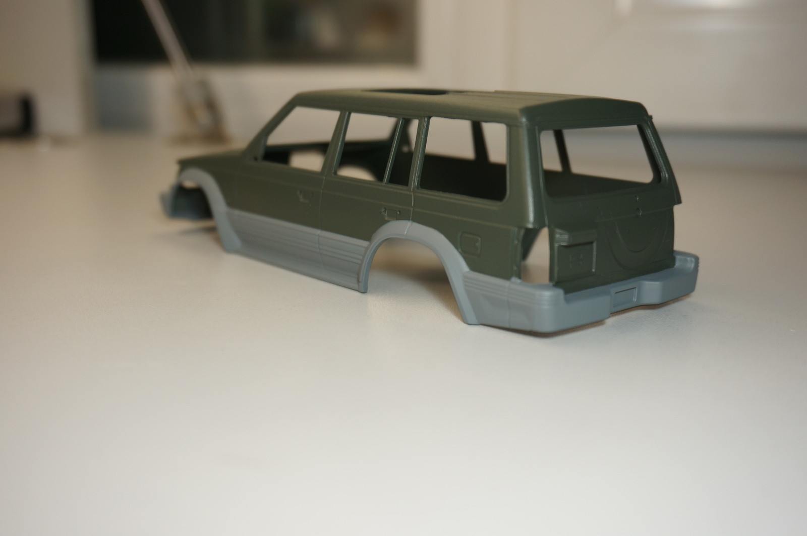 1:32 scale SUV assembly. - My, Rc, Radio controlled car, Longpost, Enthusiasm, Video, SUV, Scale model, Radio controlled models, Radio-controlled car