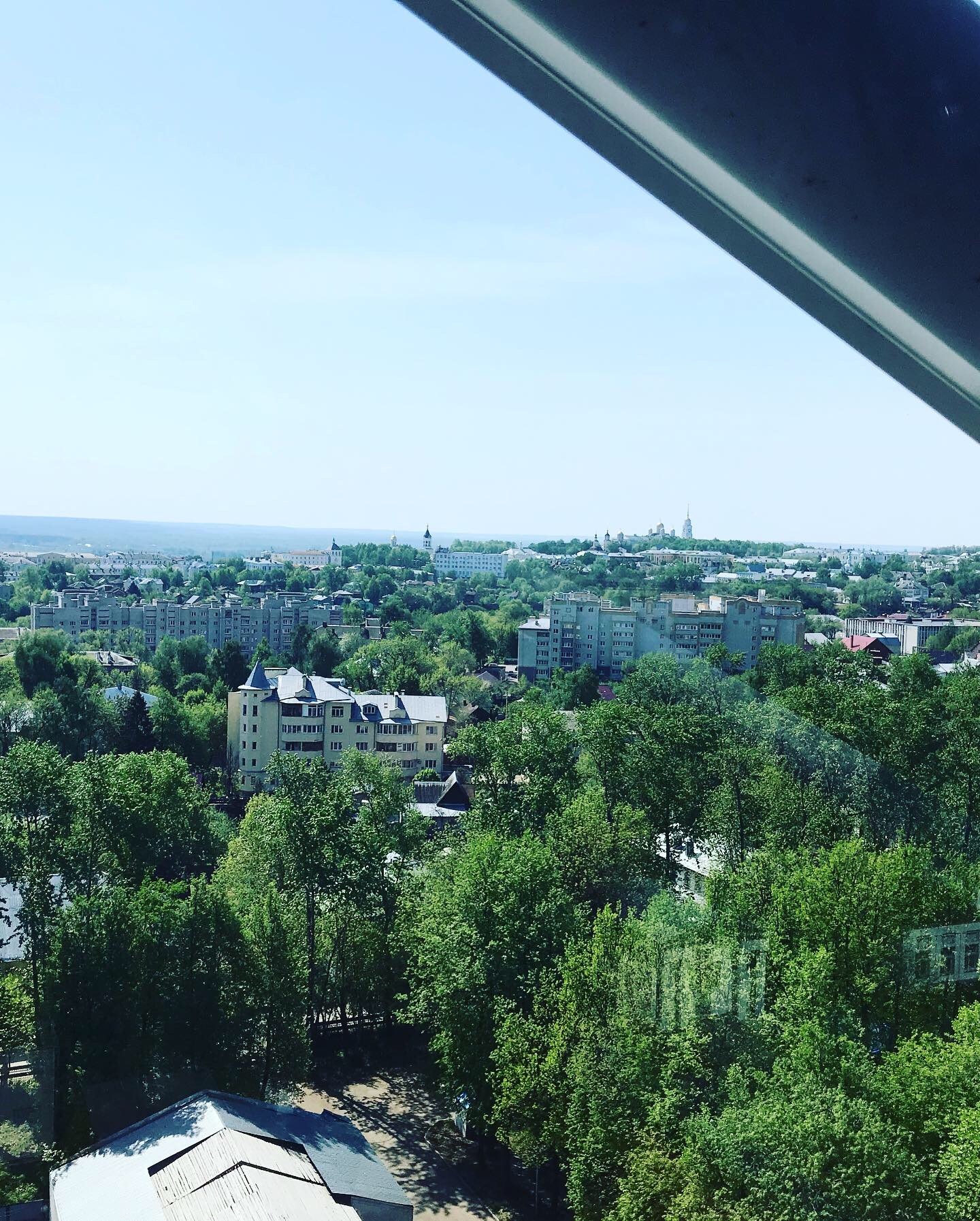 Sky 33. Ferris wheel in Vladimir - My, Ferris wheel, , Sky, Town, Longpost