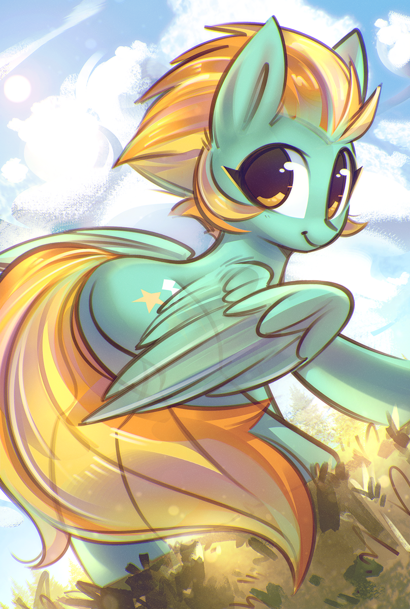 Lightning Dust - My Little Pony, PonyArt, Lightning Dust, Mirroredsea