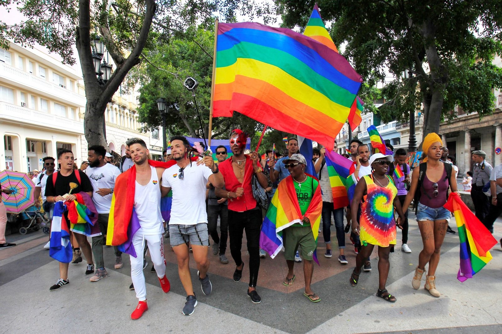 Гей парад на Кубе. | Пикабу