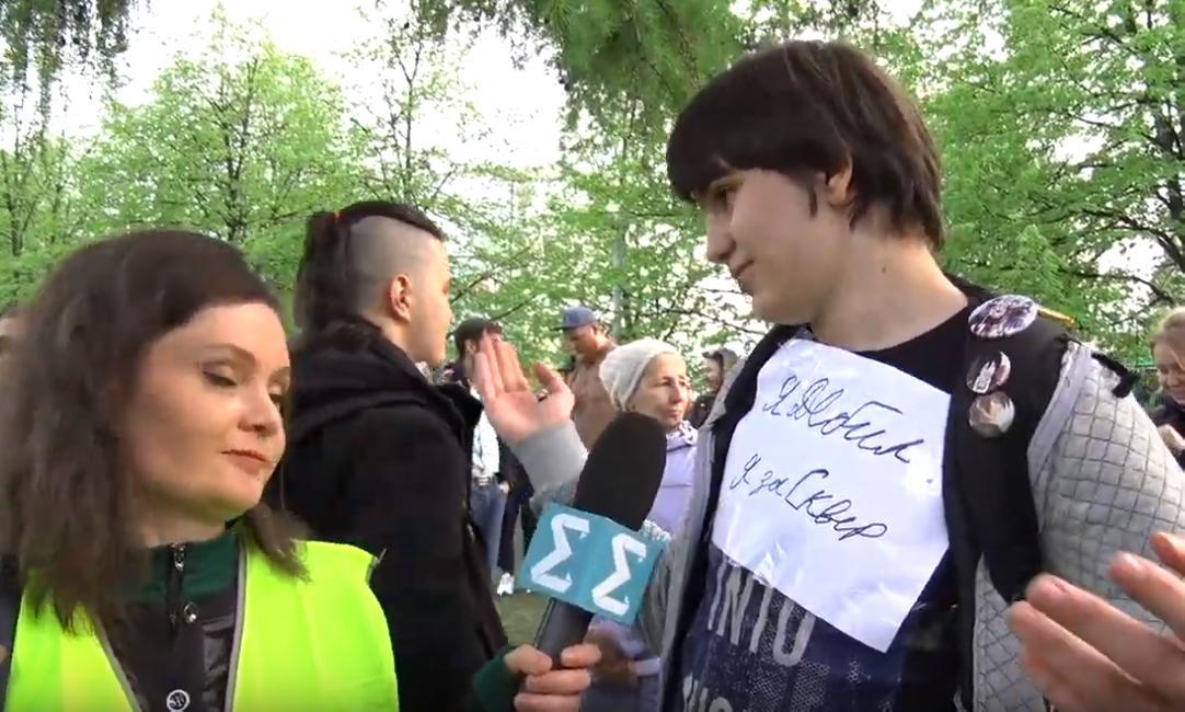 The harsh faces of protest - Yekaterinburg, Video, Longpost, Protest