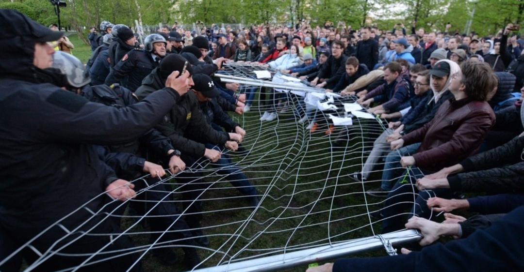 Echo of Moscow about rallies in Yekaterinburg - Yekaterinburg, ROC, Rally, Church, Police, Democracy, Negative