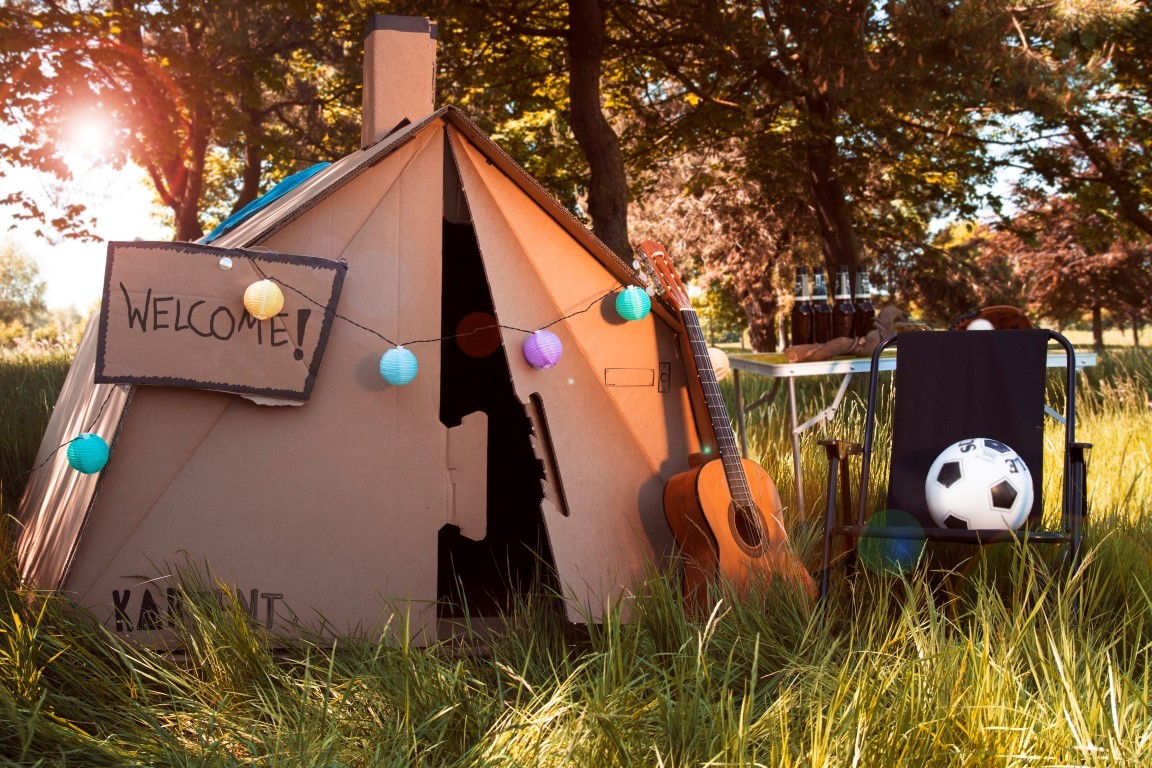cardboard festival - Ecology, Tourism, Cardboard, Processing, Ecosphere, Longpost, The festival, Tent