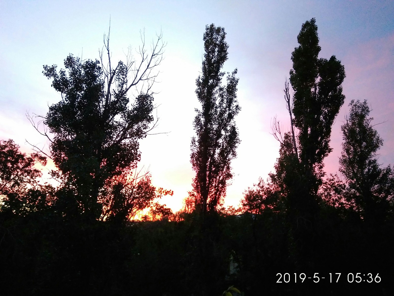 And the dawn is already more noticeable .. - My, Landscape, View from the window, Kazakhstan, Taraz, Dzhambul, dawn, The photo