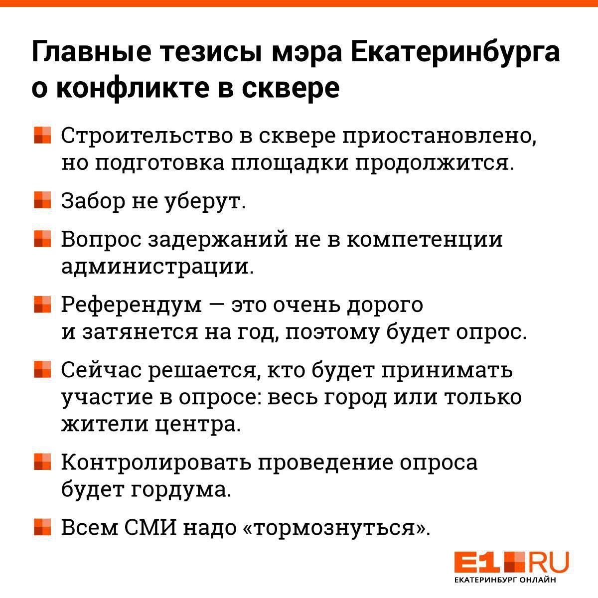 Answer of the mayor of Yekaterinburg about the square - Negative, news, Yekaterinburg, Officials, Square, Temple, E1ru, Temple construction