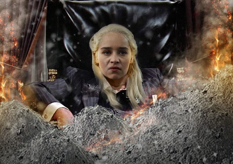 Ash Queen - Game of Thrones, Game of Thrones season 8, Spoiler, Daenerys Targaryen