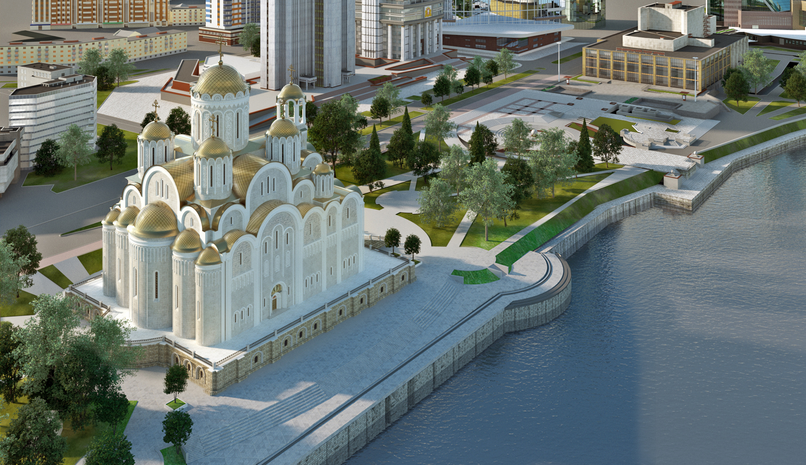 Yekaterinburg Standing, as well as a little about the people. - My, Square, Yekaterinburg, Temple, Temple construction, Politics