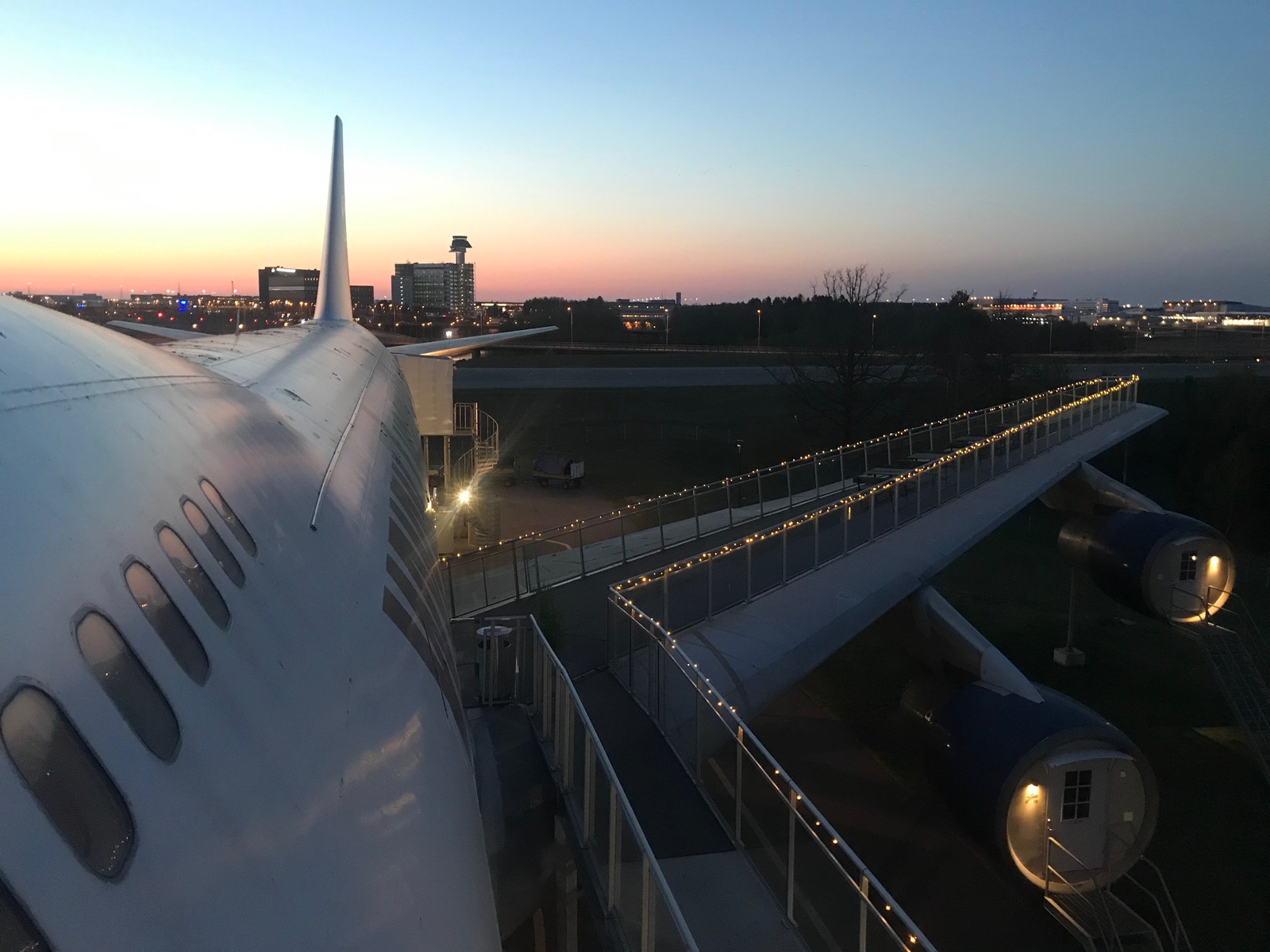 Hostel at Stockholm Airport in Boeing 747 / Jumbo Stay - My, Hostel, Stockholm, Boeing 747, Jumbo, Longpost