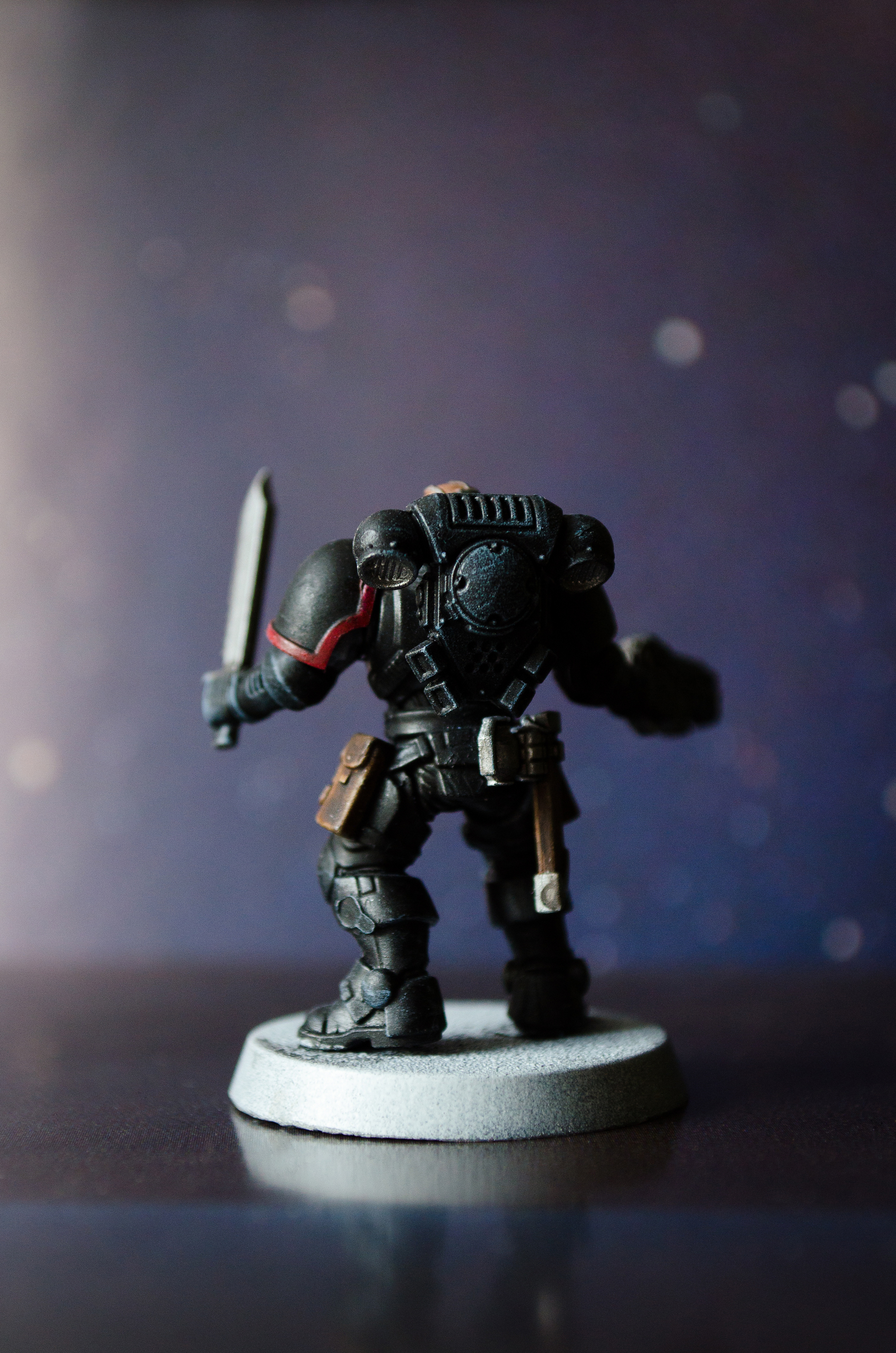 Quoth the Raven, “Nevermore.” - Моё, Warhammer 40k, Wh miniatures, Primaris Space Marines, Длиннопост, Покраска миниатюр