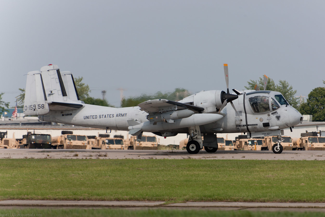 OV-1 Mohawk. Tadpole with screws. - Airplane, , Longpost