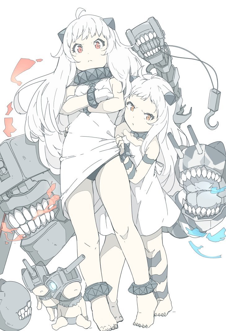 Who hurt your sister? - Kantai collection, Anime, Anime art, Hoppou