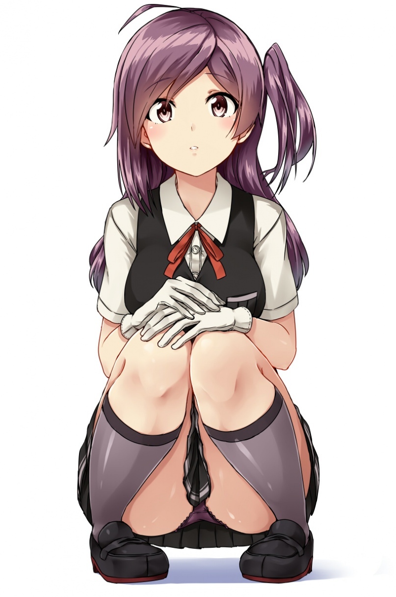 Hagikaze - NSFW, Kantai collection, Hagikaze, Pantsu, Anime, Art, Anime art