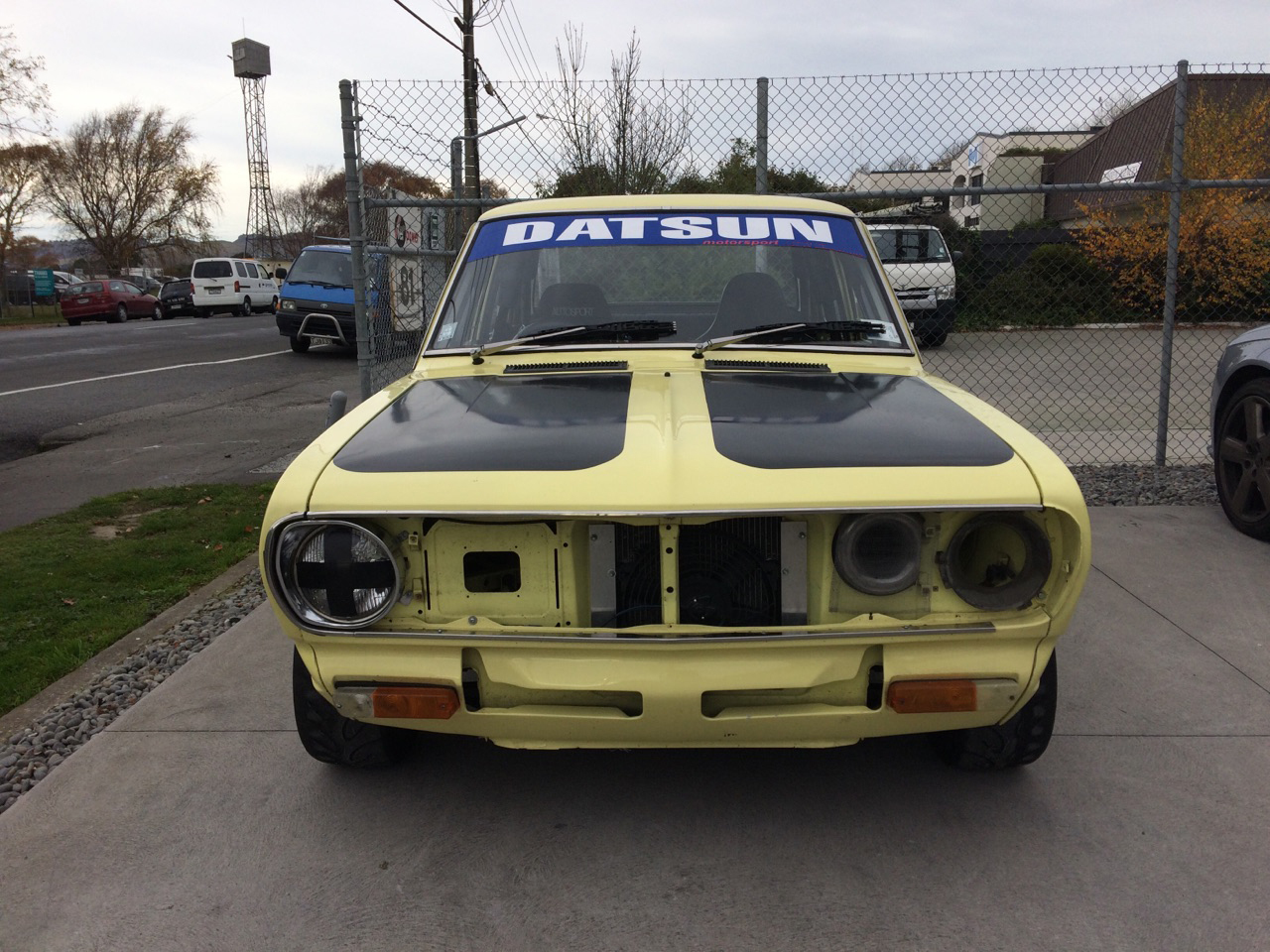 Race - Datsun 1200 B110 - My, Longpost, Datsun, Rally