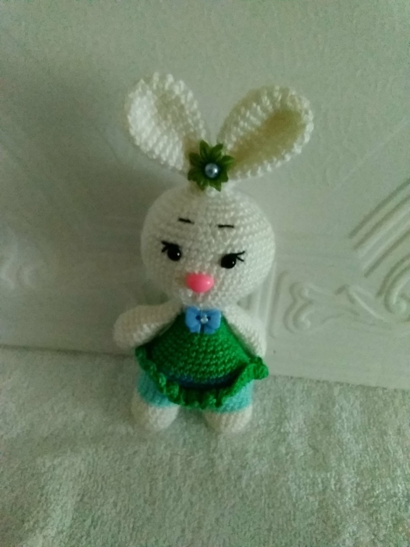 Bunnies............ - My, Knitted toys, Crochet, Longpost