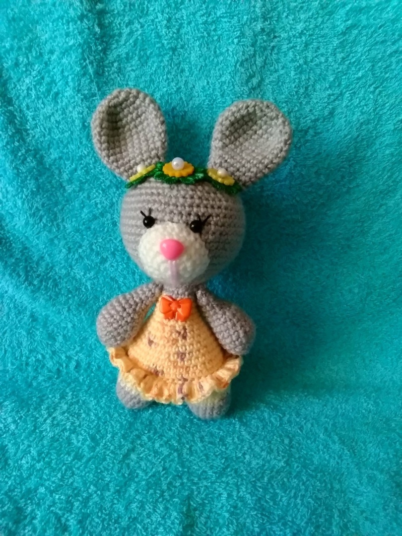 Bunnies............ - My, Knitted toys, Crochet, Longpost