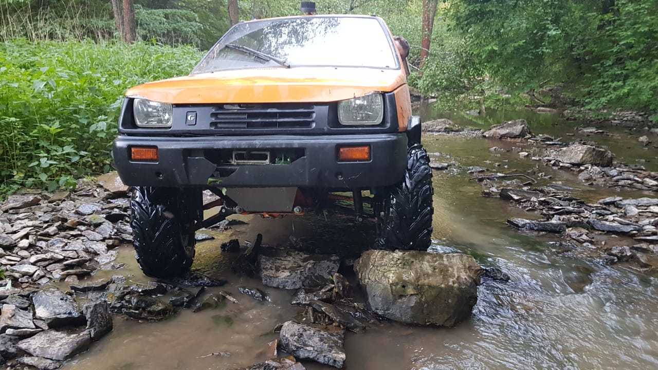 Homemade. Part 2. Oka 4x4. - Homemade, 4x4, Oka, Video, Longpost