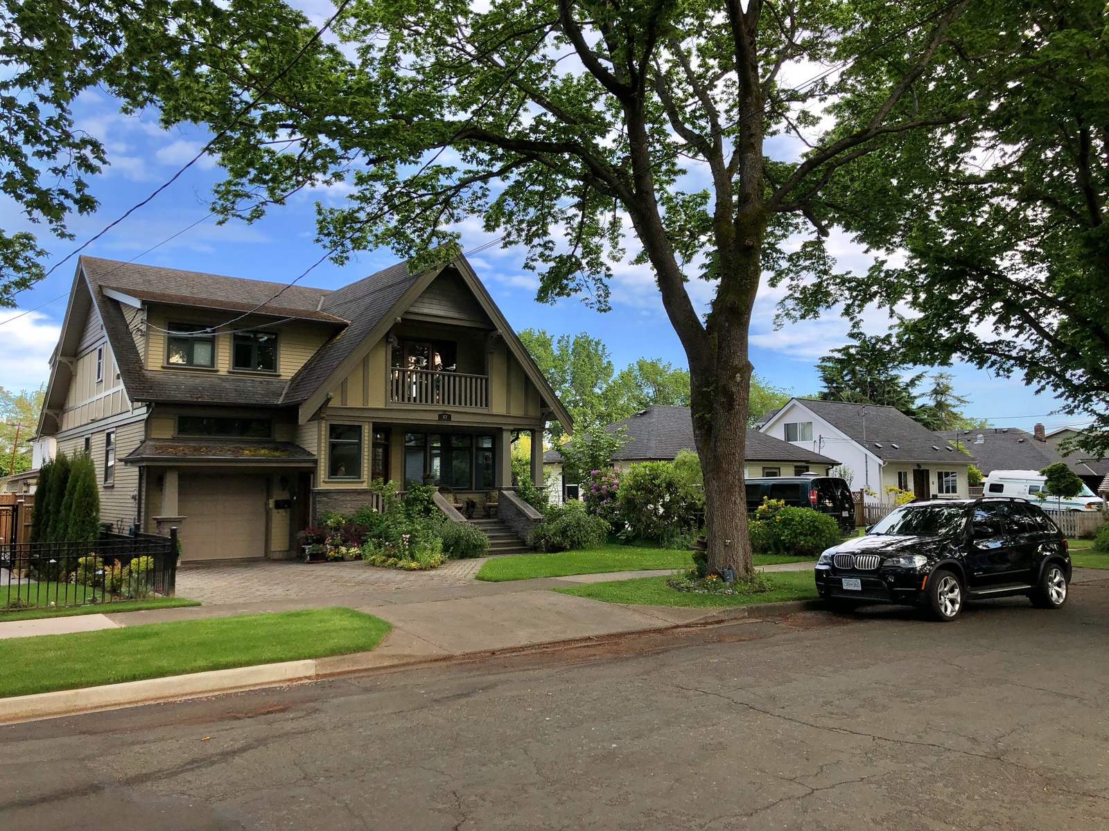 Canada - My, Canada, The street, House, Tree, Decoration, Miniature, beauty, Longpost