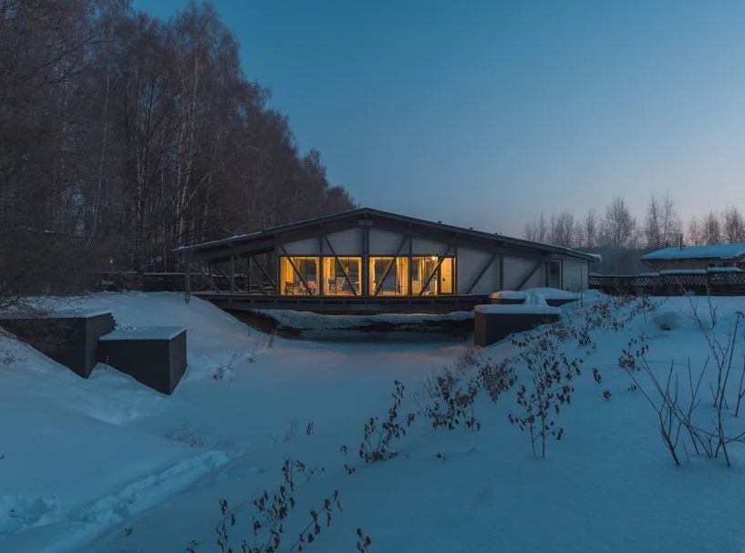 House-bridge near Tula. - Architecture, Modern architecture, Longpost, Tula