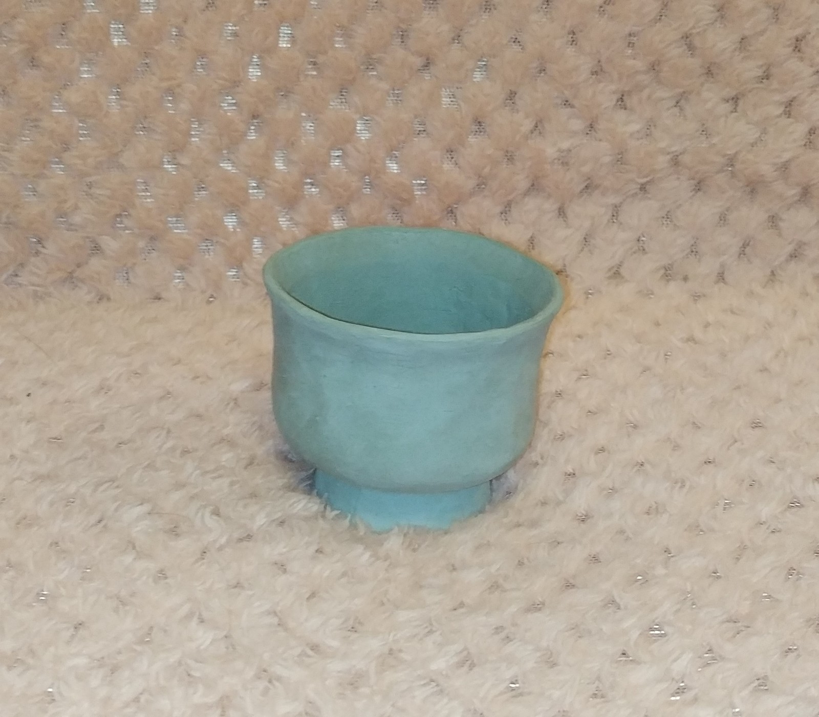 coffee mug - My, Pottery, Coffee, Лепка, Needlework without process, GIF, Longpost