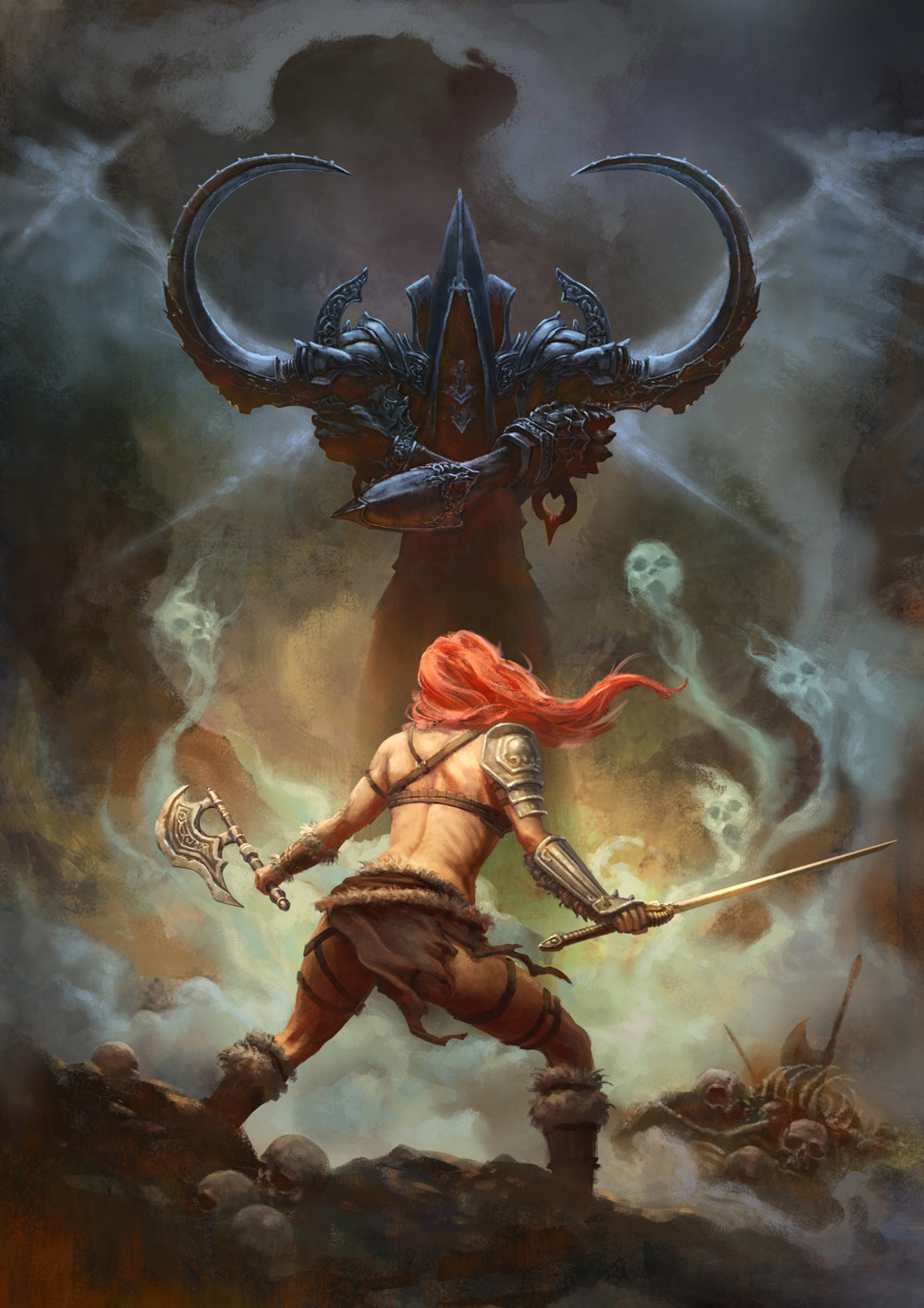 Diablo 3 - Art, Fan art, Images, Longpost, Diablo, Diablo iii