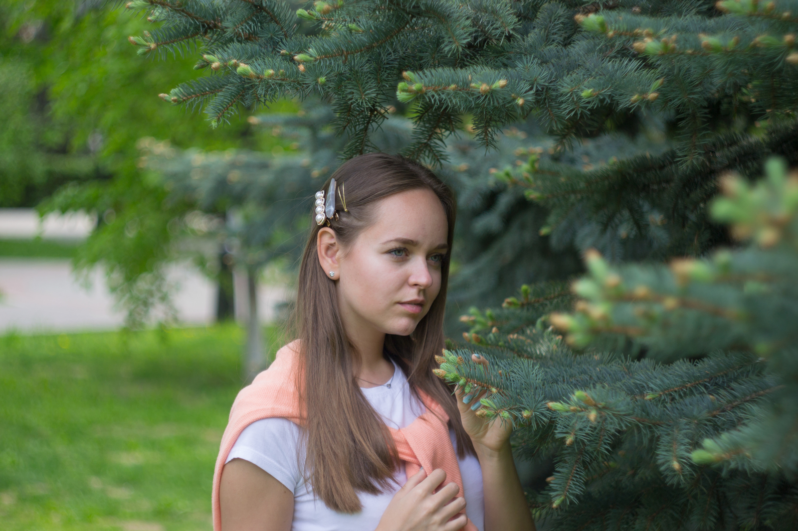 Helios 44m-7 and its bokeh - My, , Soviet optics, Beautiful girl, The photo, Longpost, Helios 44m, Helios 44m