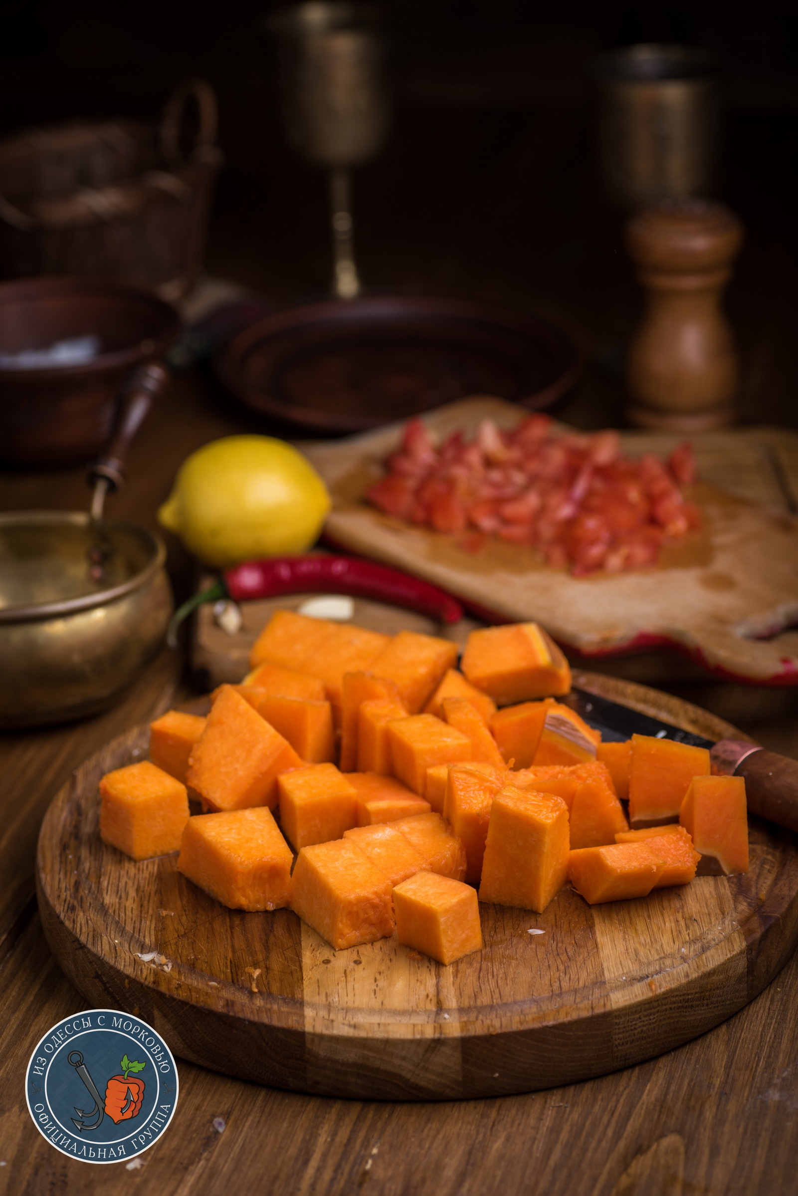 The famous spicy chicken and pumpkin goulash. The Witcher Universe. - My, Literary Cuisine, Recipe, Cooking, Food, The photo, Longpost, From Odessa with carrots, Witcher